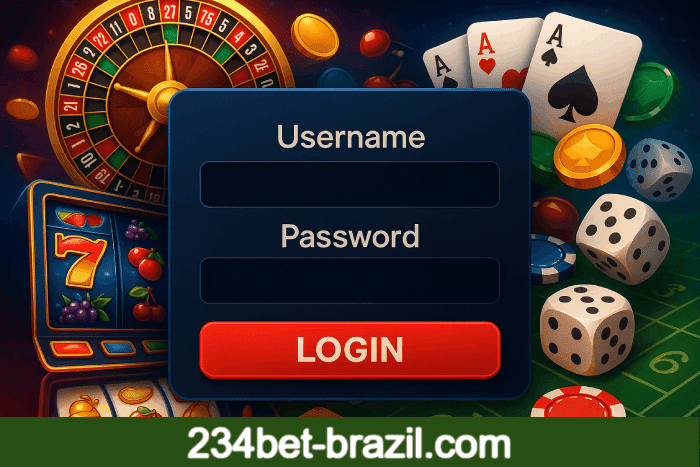 Acessar conta no Cassino 234BET Brasil
